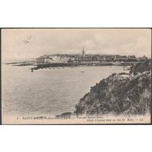 Corniche d'Aleth, Vue sur Saint-Malo, 1925 - Lévy et Neurdein CPA LL1