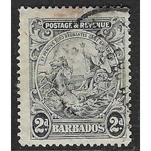 BARBADOS 1925-32 COLONY BADGE 2d USED SG232