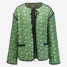ELLE Frida Green Floral Quilted Jacket BNWT(RARE & COLLECTABLE)