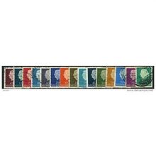 1953/1967 15 different values - #19 fine used (o)