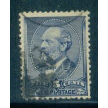 Used 216 5c James Garfield Just Clears M01744