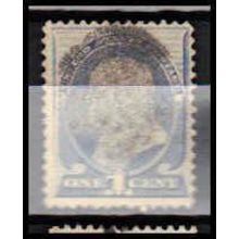 Used 212 1c Benjamin Franklin Barely Clears RA0512