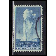 Used 744 5c Yellowstone National Park Fine RA2299