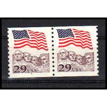 2523 29c U.S. Flag Very Fine MNH CNP Left 9 PA1224