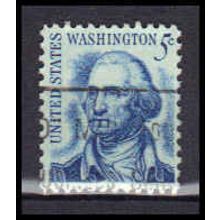 Used 1283 5c George Washington Fine KA6034