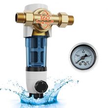 Spin Down Filter, 40 Micron Whole House Sediment Filter for Well Water, 3/4"...
