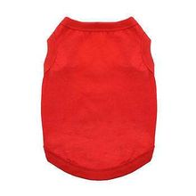 Cotton Dog Tank - Flame Scarlet Red X-Large