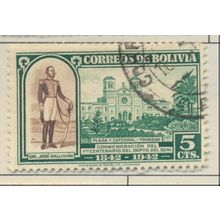 Bolivia Stamp Scott #297, Used