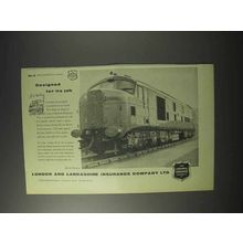 1958 London and Lancashire Insurance Ad - Designed For
