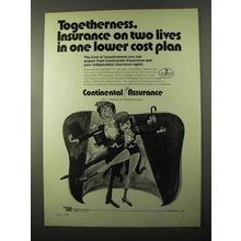 1971 Continental Assurance Ad - Togetherness