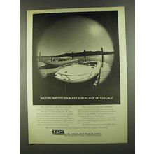 1972 USI U.S. Industries Ad - Making Waves