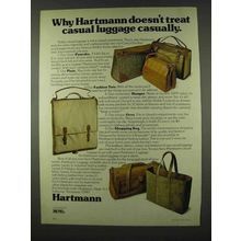 1978 Hartmann Luggage Ad - Pancake, Pixie, Fashion Tote