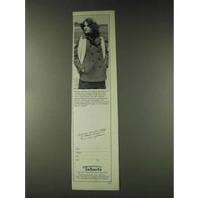 1978 Talbots New England Mackintosh Pea Coat Ad