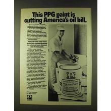 1979 PPG Pittsburgh Paints Ad - Cutting Oil Bill