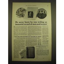 1924 Doubleday, Page & Co. Ad - He never knew he was writing an immortal record