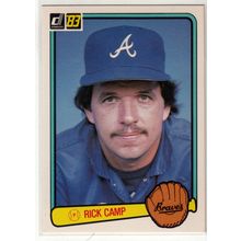 1983 Donruss baseball card 149 Rick Camp