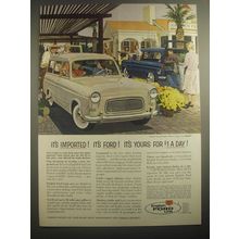 1959 Ford Escort 5-passenger Station Wagon Ad - It's imported! It's Ford!