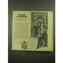 1945 J.B. Williams Aqua Velva After Shave Ad - Become a member