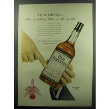 1949 Old Forester Bourbon Ad - Why the label says: There is nothing better