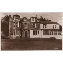 Altachorvie Guest House Isle Of Arran Scotland RPC Postcard