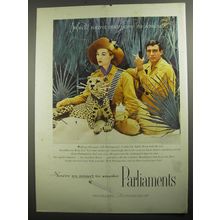 1956 Parliaments Cigarettes Ad