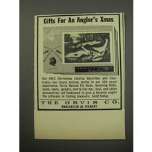 1955 The Orvis Co. Advertisement - Gifts for an Angler's Xmas