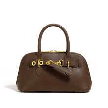 Women Genuine Leather Purses Handbags Tote Bag Shoulder Bag Brown