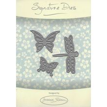 Joanna Sheen. Butterflies & Dragonfly Die Set. Die Cutting Cardmaking Crafts