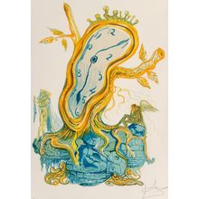 Salvador Dali (1904-1989). Stillness of Time, from Time, 1976 Poster Canvas Movi
