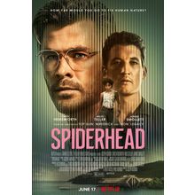 Spiderhead Poster Canvas Movie Film Print A0 A1 A2 A3 A4 A5 A6 Art Wall Decorati