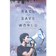 The Race to Save the World Poster Canvas Movie Film Print A0 A1 A2 A3 A4 A5 A6 A