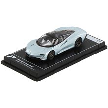 McLaren Speedtail Silver Metallic with Black Top "Hypercar League Collection"...