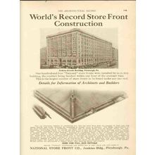 national store front company 1911 jenkins arcade building vintage ad