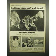 1964 Kleenex Tissue Ad w/ Harry James