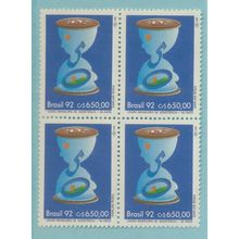 Brazil Stamp Scott #2389, Mint Never Hinged, Block of 4