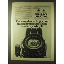 1979 Wallace Heaton Hasselblad Camera Ad - Important