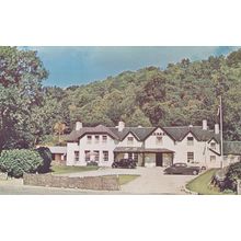 Glenmoriston Hotel Inverness Scottish Hotel Rare 1960s Postcard