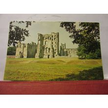 ASHBY-DE-LA-ZOUCH CASTLE, LEICESTERSHIRE used postcard 1978? pm /