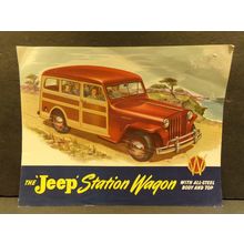 The 'Jeep' Station Wagon Willys-Overland 1947 Sales Brochure