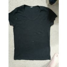 black tshirt top no tag estimate size 14