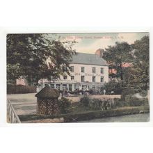 Ye Olde Abbey Hotel Rushen Abbey Postcard Isle of Man IOM