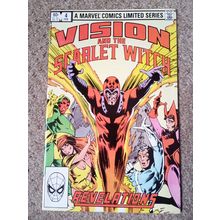 Vision And The Scarlet Witch # 4 (1982) MARVEL COMICS (VFN Condition)