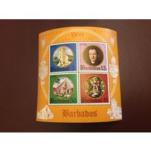 ICOLLECTZONE Barbados 423A Sheet VF NH