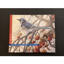 ICOLLECTZONE Canada 2001 Quebec Wildlife Conservation Booklet birds QW14A (A100)