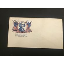 ICOLLECTZONE CIVIL WAR PATRIOTIC COVER Washington Freedom’s Holy Light (E100)