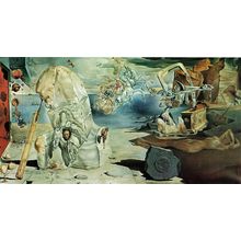 Salvador Dali - The Apotheosis of Homer 1944-45 Poster Canvas Movie Film Print A