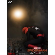 Spider Man Far From Home 21 Poster Canvas Movie Film Print A0 A1 A2 A3 A4 A5 A6