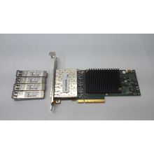IBM 00WY983 Emulex LPe31004-M6-EIO 4-Port 16Gb FC PCIe HBA w/SFP High Profile