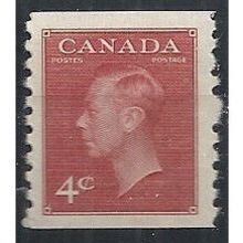 Canada 1950 SG422 4c Carmine-Lake Perf 9.5 x IMPERF Unmounted Mint ...