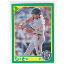 1990 Score Fred Lynn baseball card #131 – Tigers